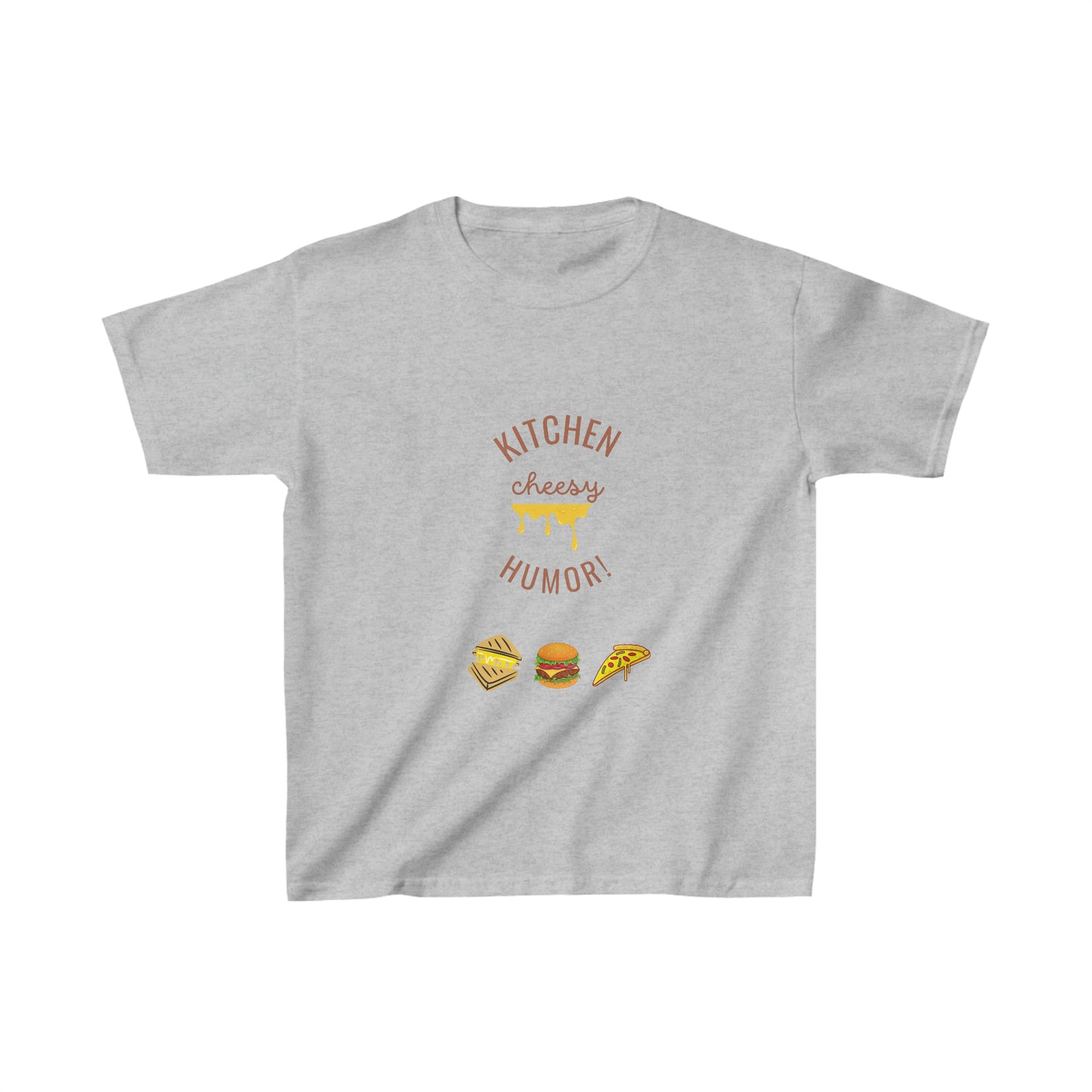 Kids Kitchen Cheesy Humor Heavy Cotton™ Tee.