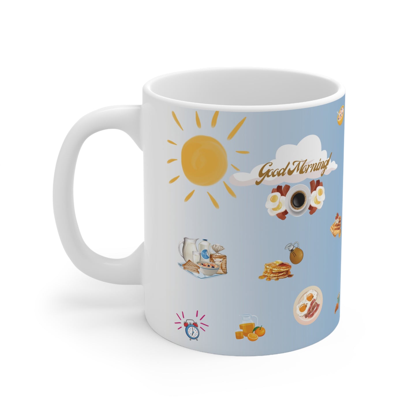 Good morning/Good evening Ceramic Mug 11oz