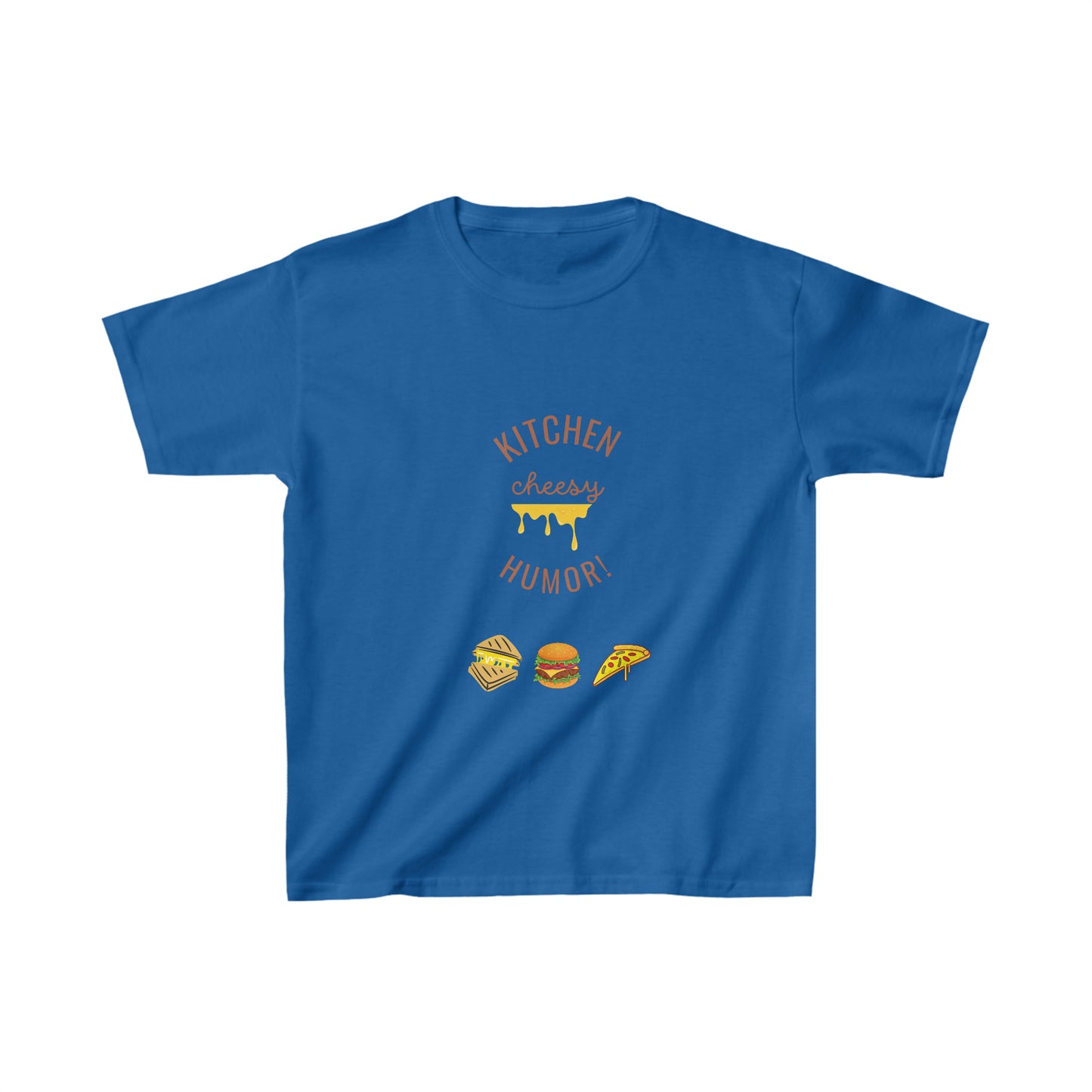 Kids Kitchen Cheesy Humor Heavy Cotton™ Tee.