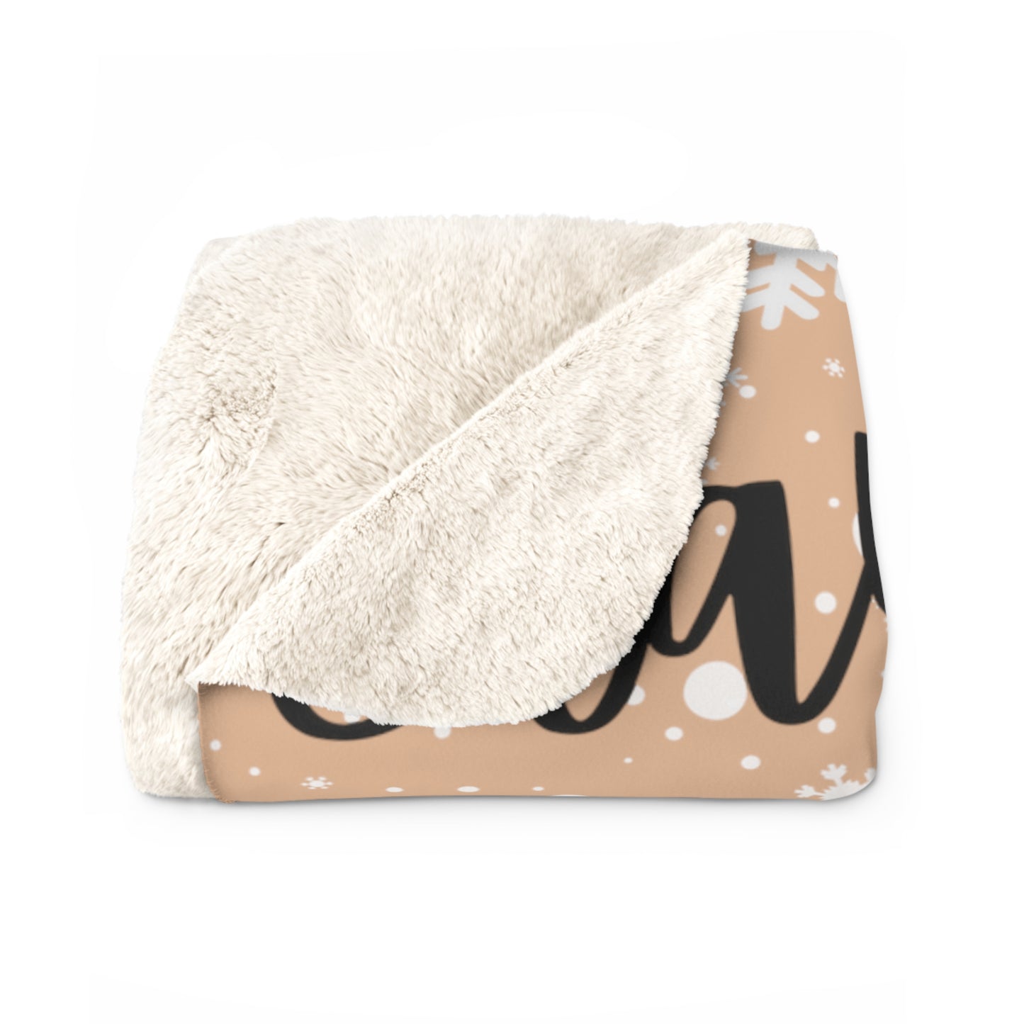 Stay Warm Like Hot Chocolate! Sherpa Fleece Blanket