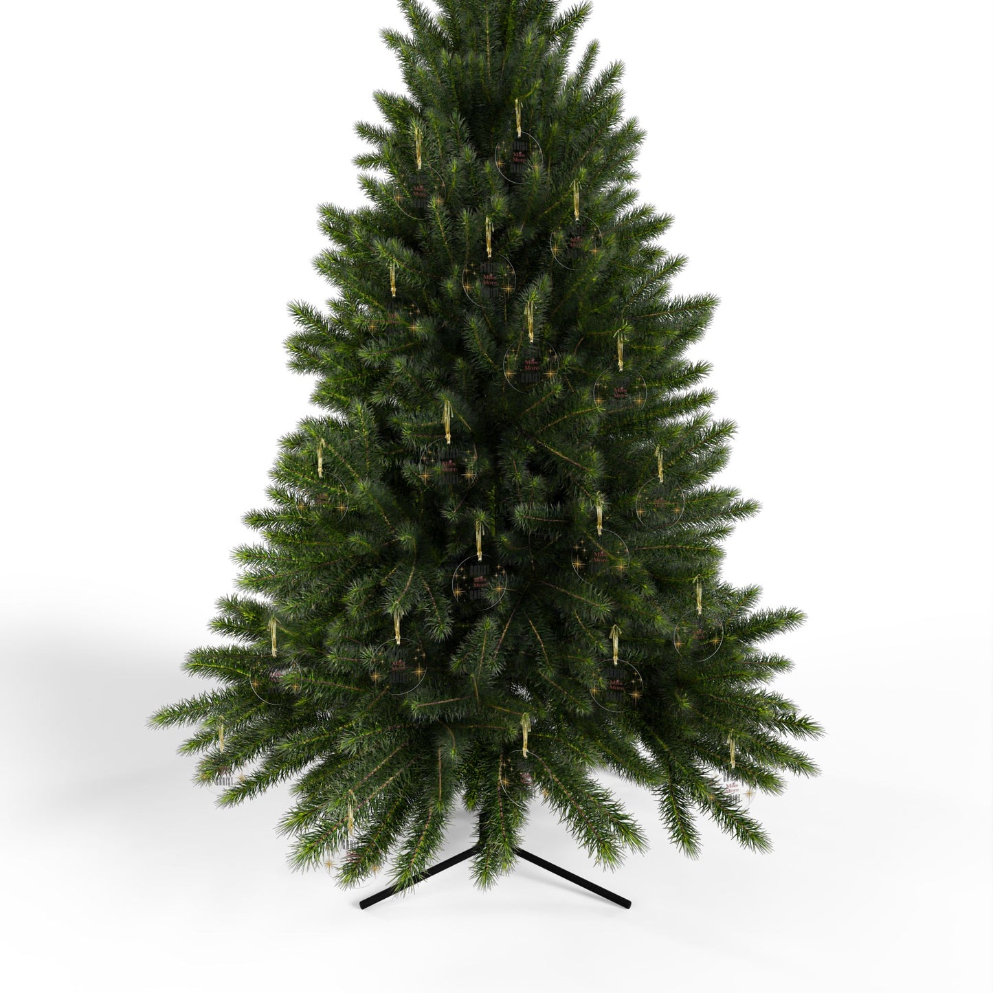 Christ Mas Acrylic Ornament  "Christ Más More Christ" Holiday Christmas Decoration Christian Ornament