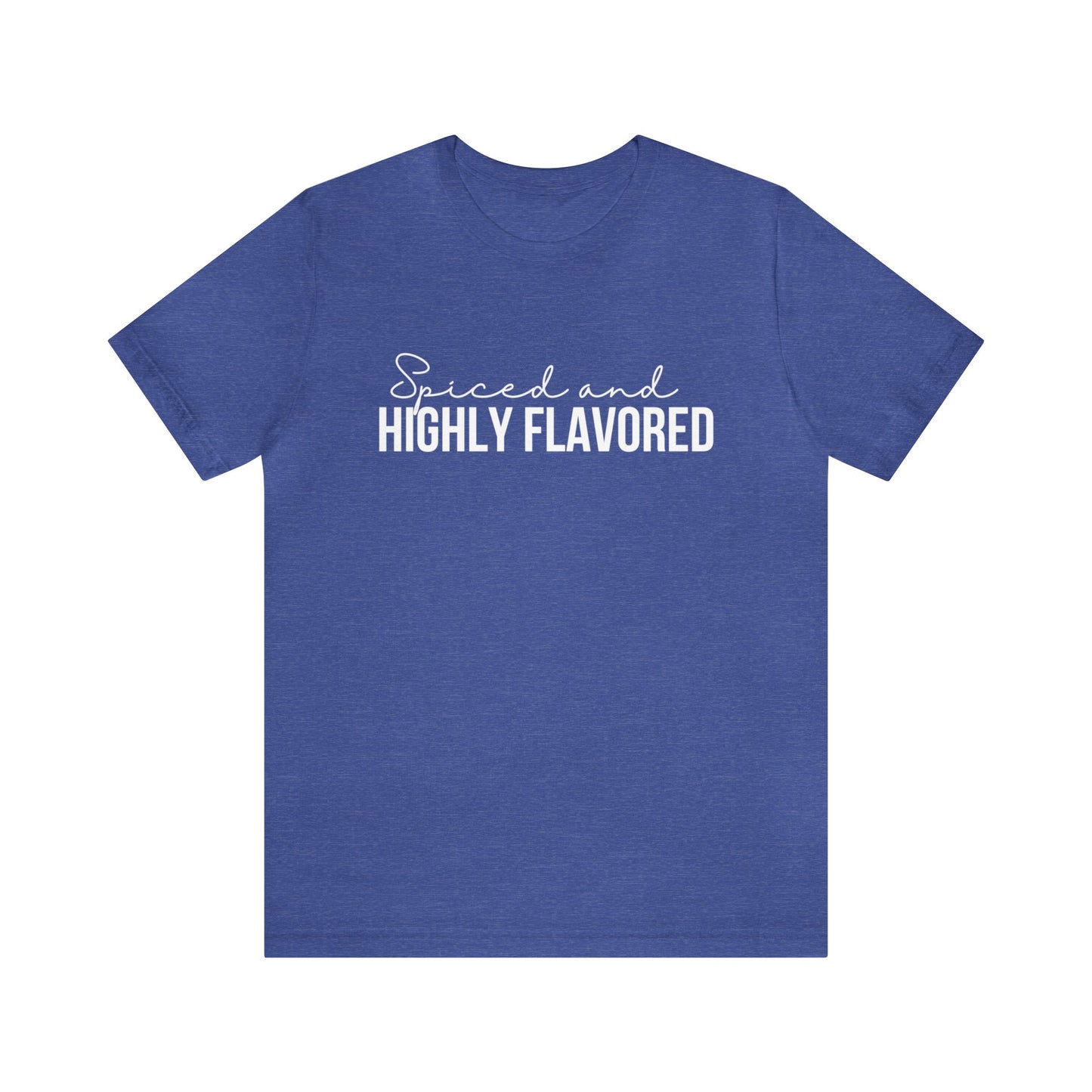 Spiced and Highly flavored Soft Unisex Jersey Short Sleeve Tee